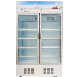 2 DOOR GLASS FREEZER