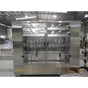 AUTOMATIC 4 HEAD LIQUID FILLING MACHINE (FLOW METER)