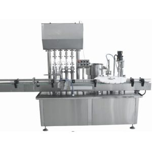 AUTOMATIC FILLING MACHINE & ROTARY CAPPING MACHINE
