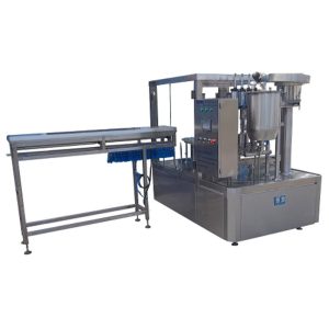 AUTOMATIC SPOUT POUCH FILLING & CAPPING MACHINE IA-2N/XZX