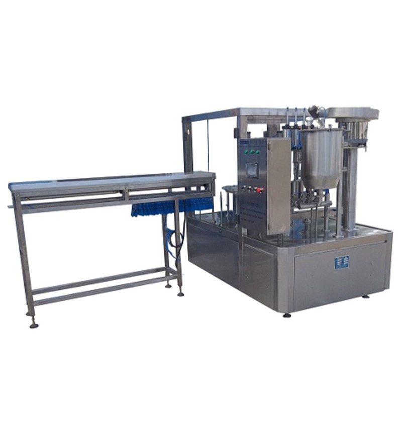 AUTOMATIC SPOUT POUCH FILLING & CAPPING MACHINE IA-2N/XZX