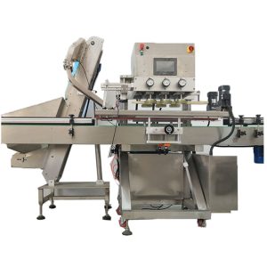 AUTOMATIC SPRAY CAP CAPPING MACHINE
