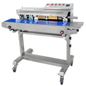 CONTINUOUS BAND SEALER WITH FLUSHING NITROGEN