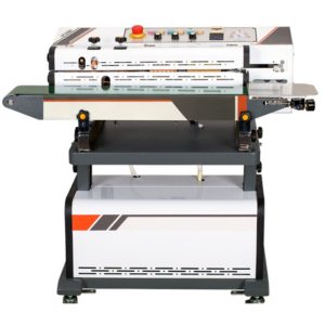 CONTINUOUS BAND SEALER WITH VACUUM SYSTEM