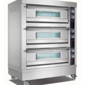 GAS 3 DECK 6 PAN OVEN
