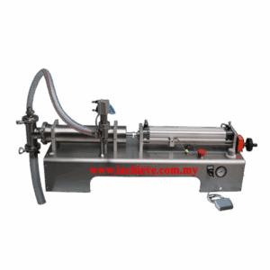 SEMI-AUTOMATIC PNEUMATIC TYPE LIQUID FILLING MACHINE – 1 NOZZLE