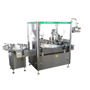 LOTION FILLING AND CAPPING MACHINE