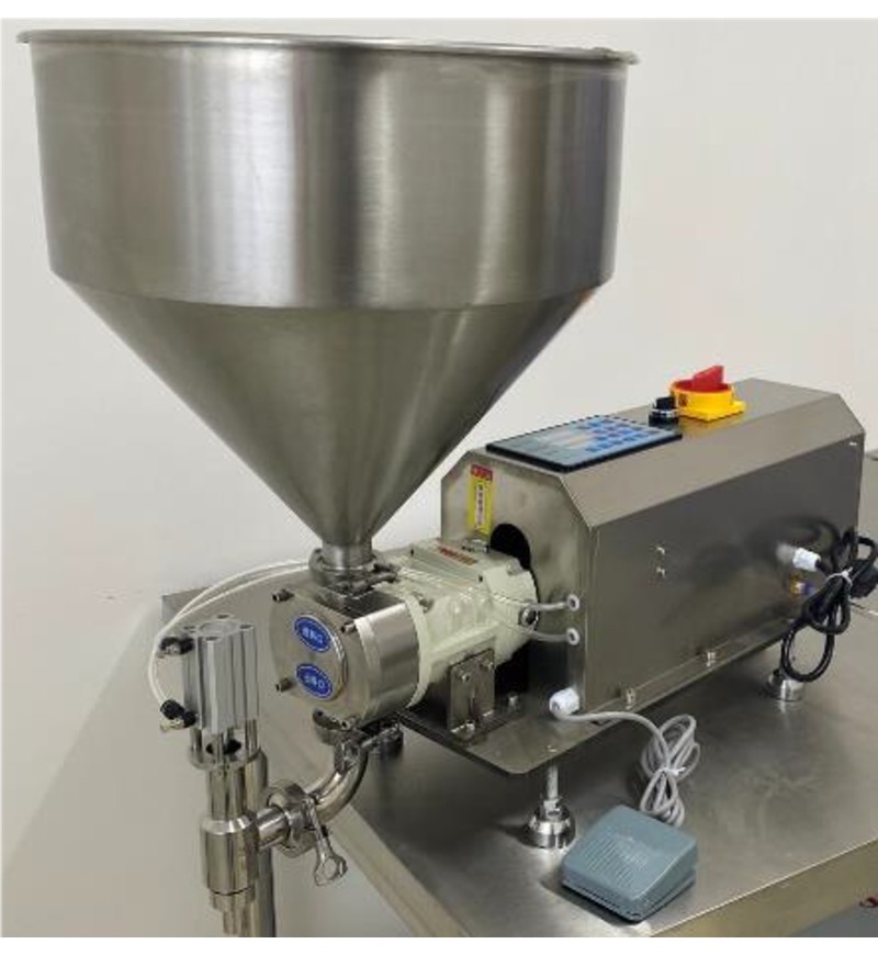 PASTE TYPE FILLING MACHINE WITH MIXER (SINGLE NOZZLE) IA-1800/GTX