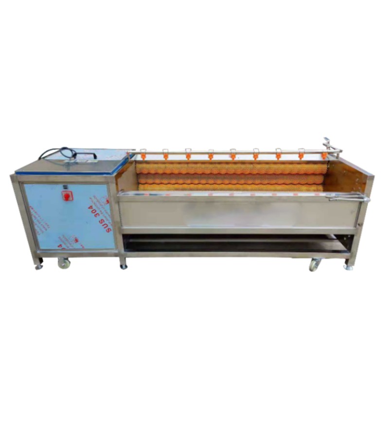 ROLLER TYPE FRUIT/VEGETABLE PEELER & WASHER MACHINE IA-2000/QPJ