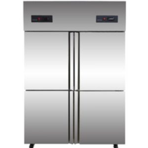 STAINLESS STEEL KITCHEN FREEZER & CHILLER (4 DOOR)