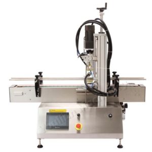 TABLE TOP CONTINUOUS TYPE CAPPING MACHINE